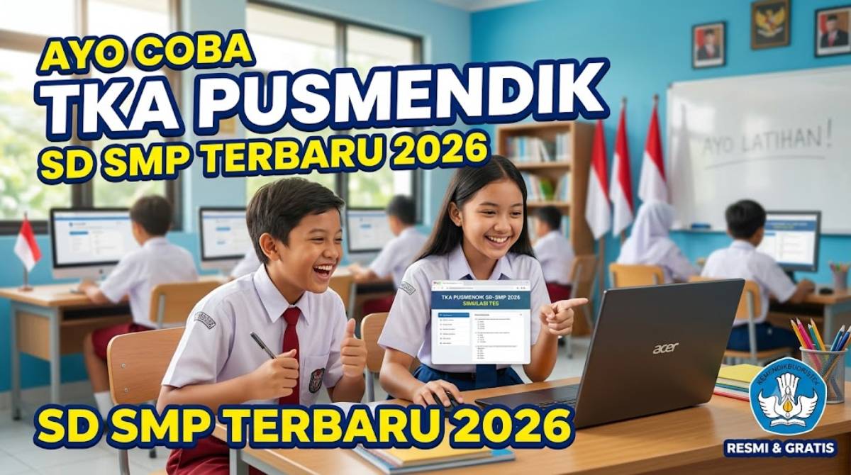 Ayo Coba TKA Pusmendik SD SMP Terbaru 2026: Panduan dan Simulasi Lengkap