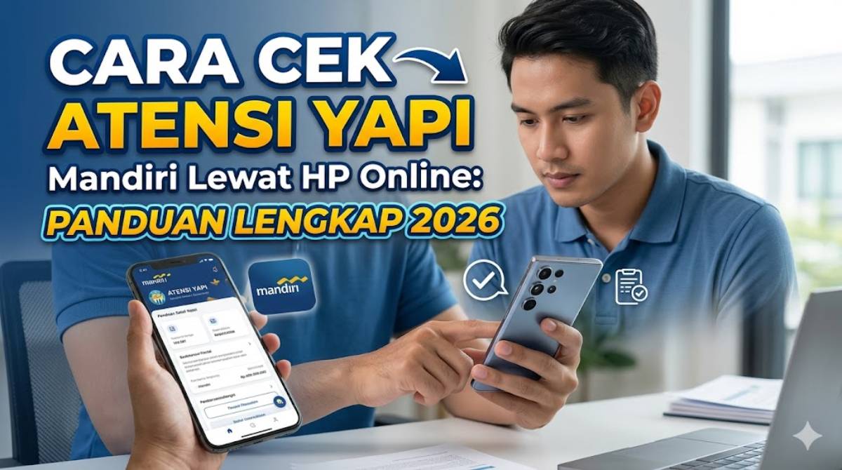 Cara Cek ATENSI YAPI Mandiri Lewat HP Online: Panduan Lengkap 2026