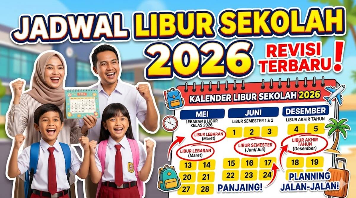 Jadwal Libur Sekolah 2026: Panduan Lengkap untuk Rencana Liburan Keluarga