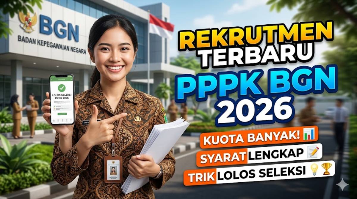 Rekrutmen Terbaru PPPK BGN 2026: Kuota, Syarat, dan Trik Lolos Seleksi