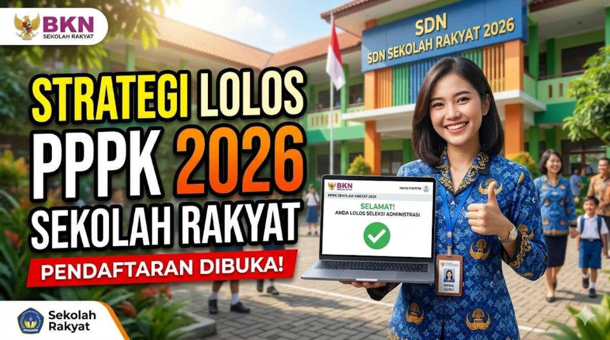 Strategi Lolos Pendaftaran PPPK SSCASN Sekolah Rakyat 2026 Dibuka